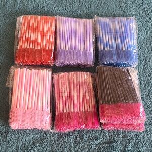 Colorful Disposable Mascara Wands